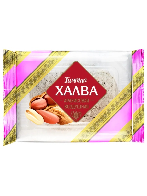 Халва Тимоша арахисовая воздушная, 200г