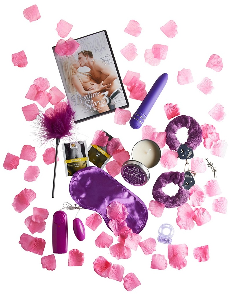 Эротический набор FANTASTIC PURPLE SEX TOY KIT