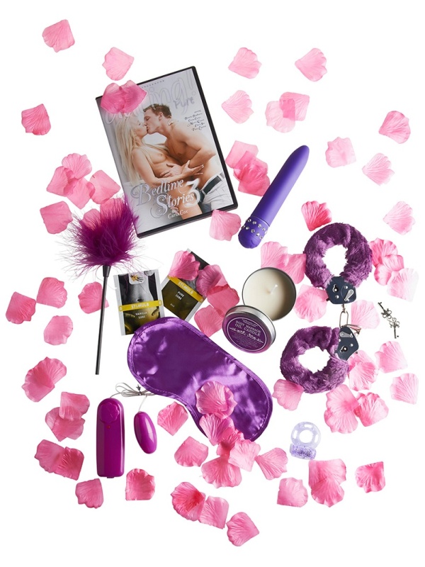 Эротический набор FANTASTIC PURPLE SEX TOY KIT