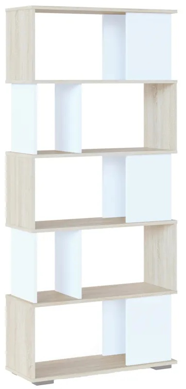 Стеллаж Сокол СТ-12  Дуб сонома/белый