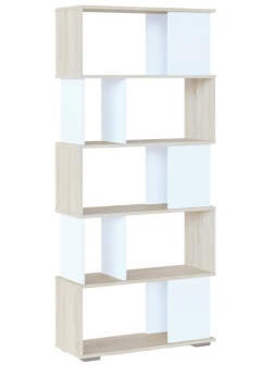 Стеллаж Сокол СТ-12  Дуб сонома/белый
