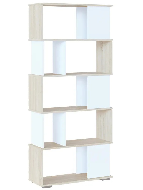 Стеллаж Сокол СТ-12  Дуб сонома/белый