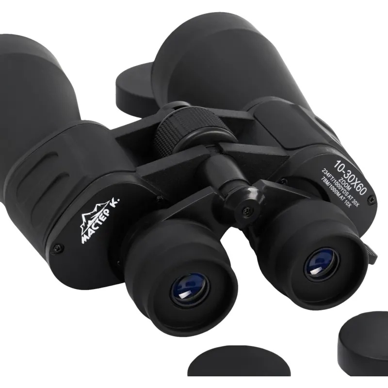 Бинокль 10-30х60, Командир, с регул зумом 10-30,черн, линзы рубин 4387636