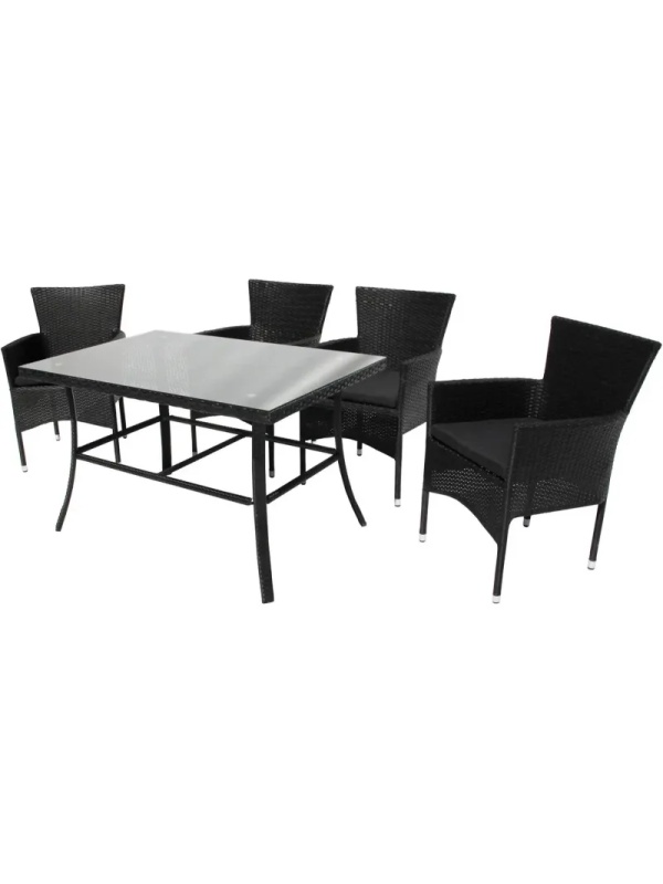 Набор мебели BELK_ Аскер GS015/GS017 черный, серый Garden story