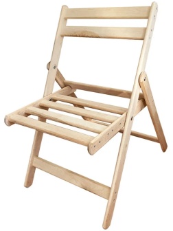 Стул CIM_складной деревянный ТС-005