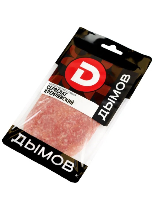 Колбаса Сервелат Кремлевский , в/к, нарезка, 110 г Дымов