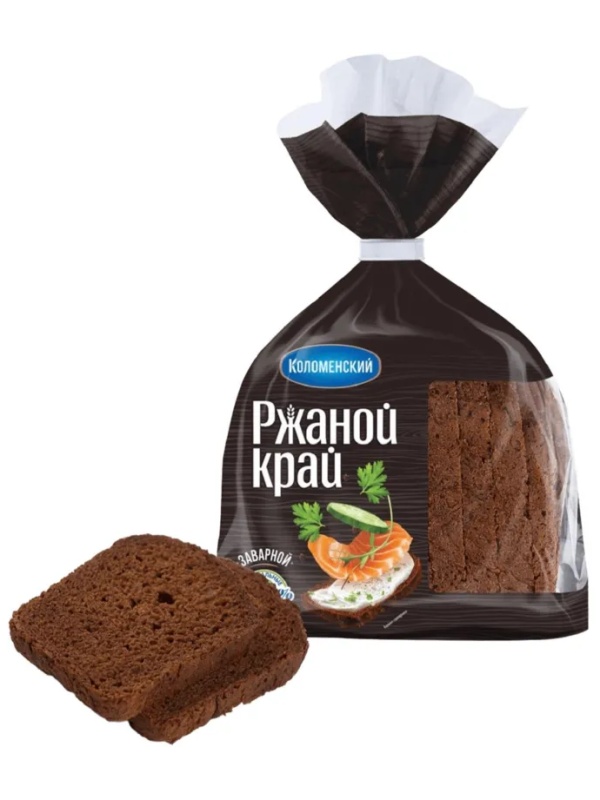 Хлеб Ржаной Край  заварной 300   гр. Колом (168)