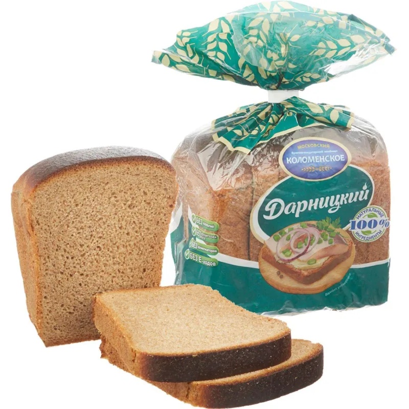 Хлеб Дарницкий половинка в нарезке   0,35 гр Колом (1727)