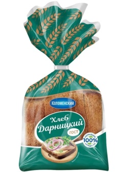Хлеб Дарницкий половинка в нарезке   0,35 гр Колом (1727)