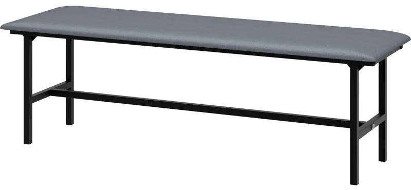 Банкетка UD_Берта БМ-4 1500 каркас-черн к/з К-28 серый