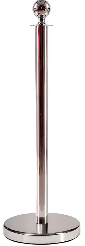 Стойка ограждения TEH_Стойка с шаром из нержавеющей стали SK-125012