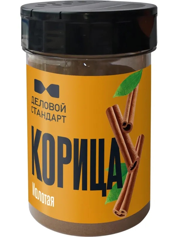 Корица молотая Деловой Стандарт, пэт, 90г