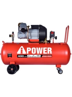 Компрессор поршневой масляный A-iPower AC400/100VD (50106)