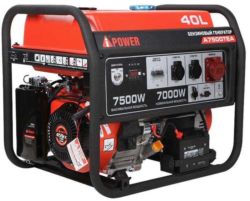 Генератор бензиновый A-iPower A7500ТEA (20114)