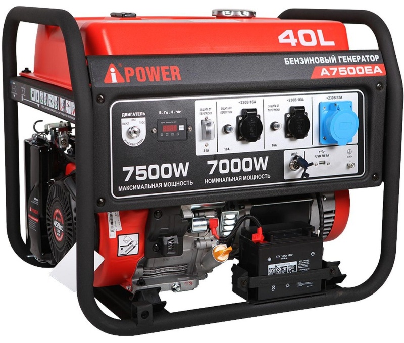 Генератор бензиновый A-iPower A7500EA (20112)