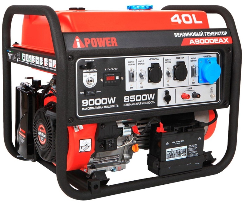 Генератор бензиновый A-iPower A9000EAX (20121)