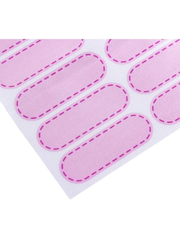 Набор термонаклеек для маркировки детских вещей 'Авокотик', 30 шт