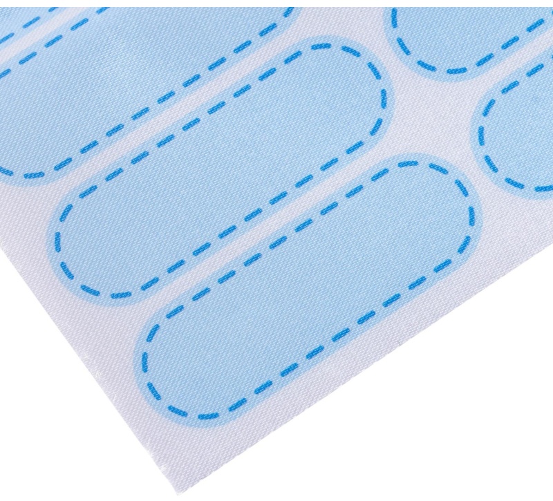 Набор термонаклеек для маркировки детских вещей'Одежда для котика',30шт