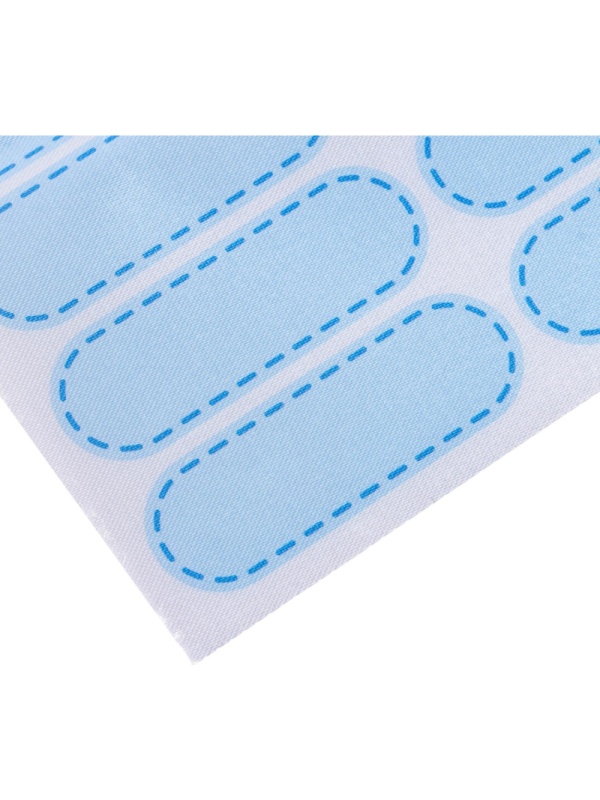 Набор термонаклеек для маркировки детских вещей'Одежда для котика',30шт