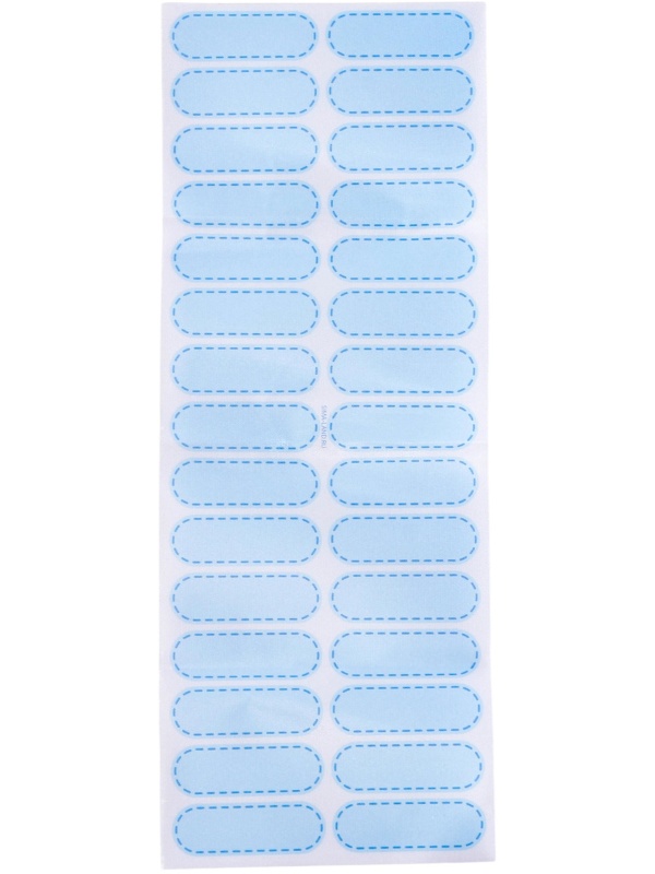 Набор термонаклеек для маркировки детских вещей'Одежда для котика',30шт