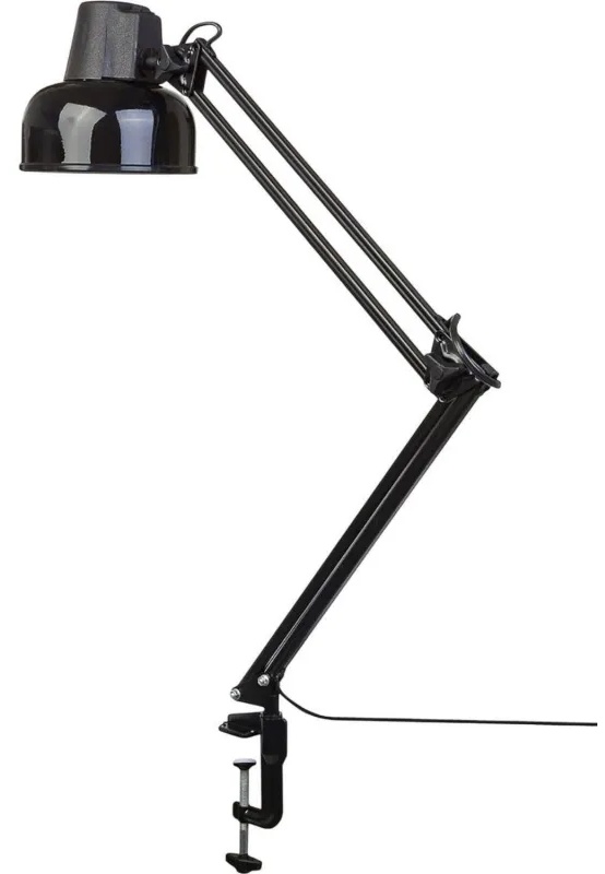 Светильник настольный Трансвит 'Бета' МС, Е27, 60Вт, на мет. струб. Черный