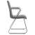 Стул UP_Echair Честер каркас хром кз серый