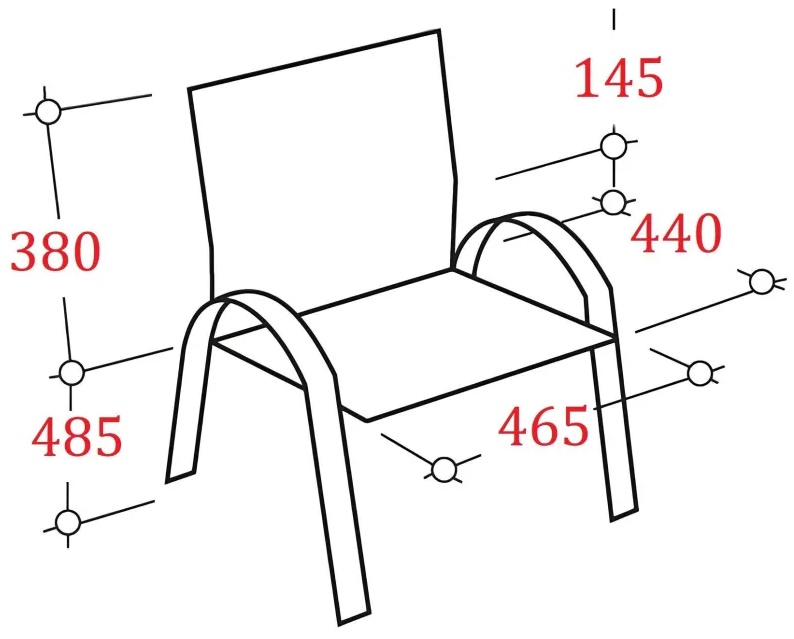 Стул UP_Echair Афродита Люкс каркас хром сетка/ткань черный