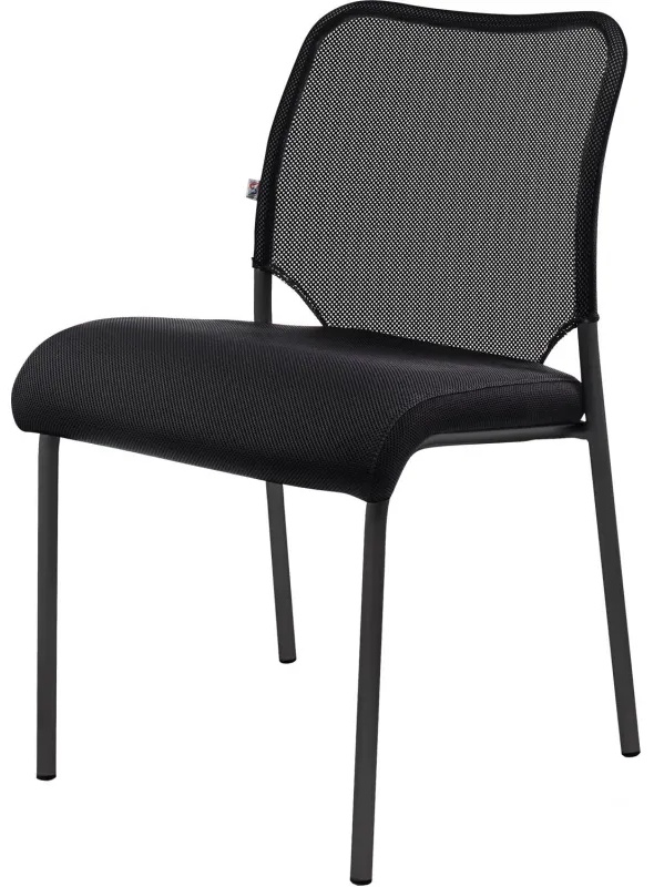 Стул UN_Amigo black сиденье W/спинка T _ краска сетка ткань / черный