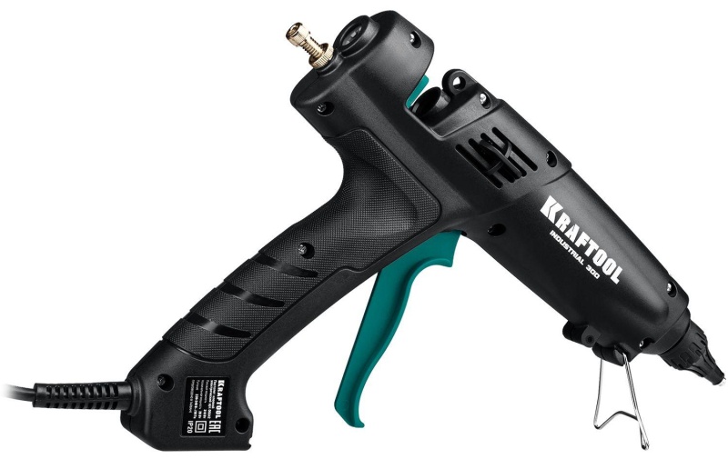Пистолет клеевой терм.электр.KRAFTOOL Industrial 300 d11-12мм 45г/мин 06842