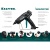 Пистолет клеевой терм.электр.KRAFTOOL Industrial 300 d11-12мм 45г/мин 06842