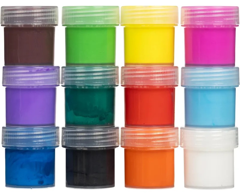 Краски акриловые КЛАССИКА, 12 цв. по 15 мл Акрк-006 набор