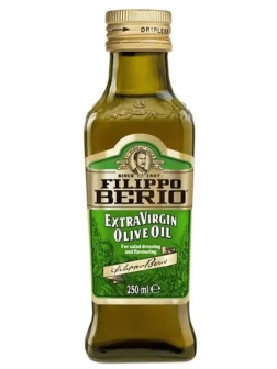 Масло оливкое Филиппо Берио Extra Virgin стекло 0,25л