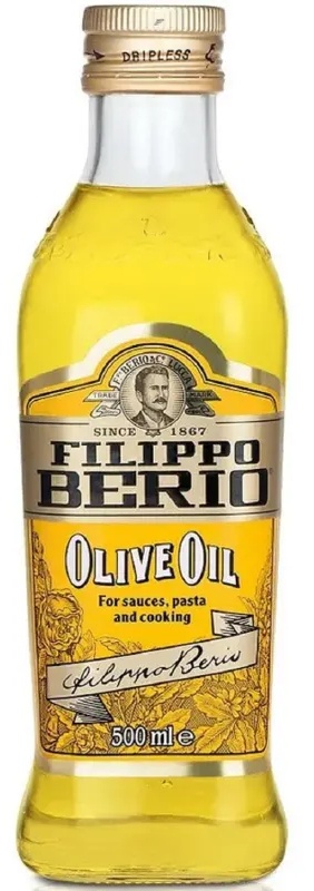 Масло оливкое Филиппо Берио Pure стекло 0,5л