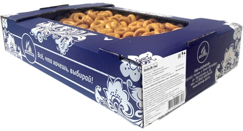 Сушки мини Невская Сушка Кукурузные, ТВ-кор, 1кг