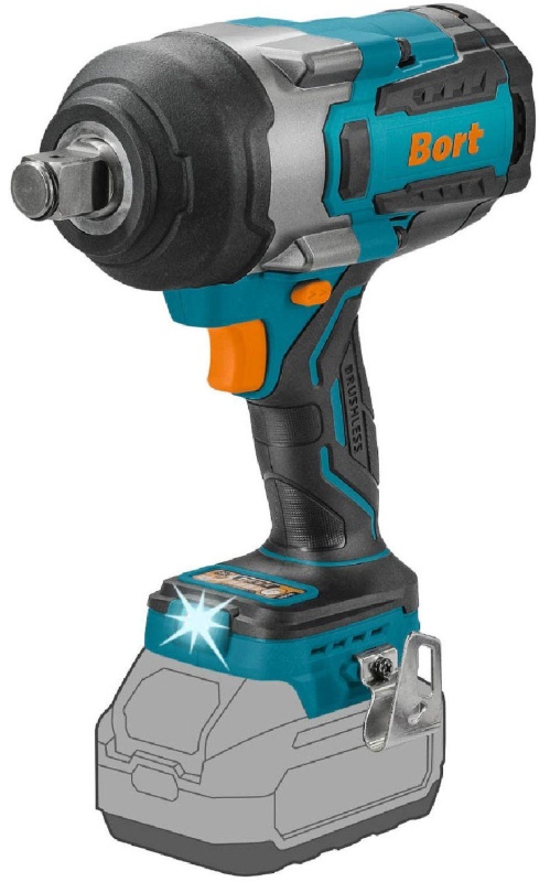 Гайковерт аккумуляторный BORT BSR-21U-XL (без АКБ и ЗУ)