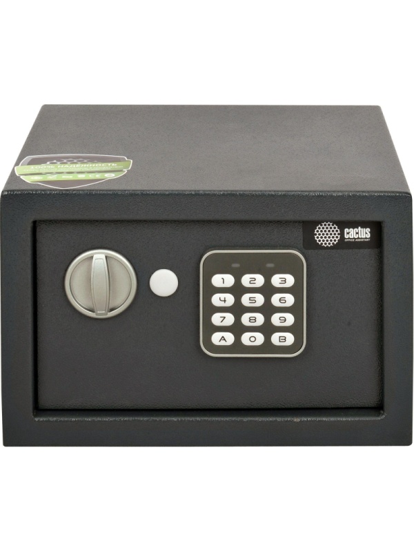 Сейф мебельный Cactus CS-SF-E18 черн,взломостойкий, э.замок, 200x280x250