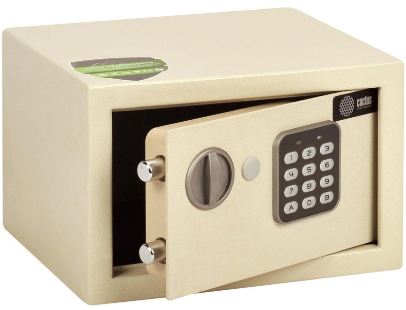 Сейф мебельный Cactus CS-SF-E18L бел.,взломостойкий, э.замок, 200x280x250