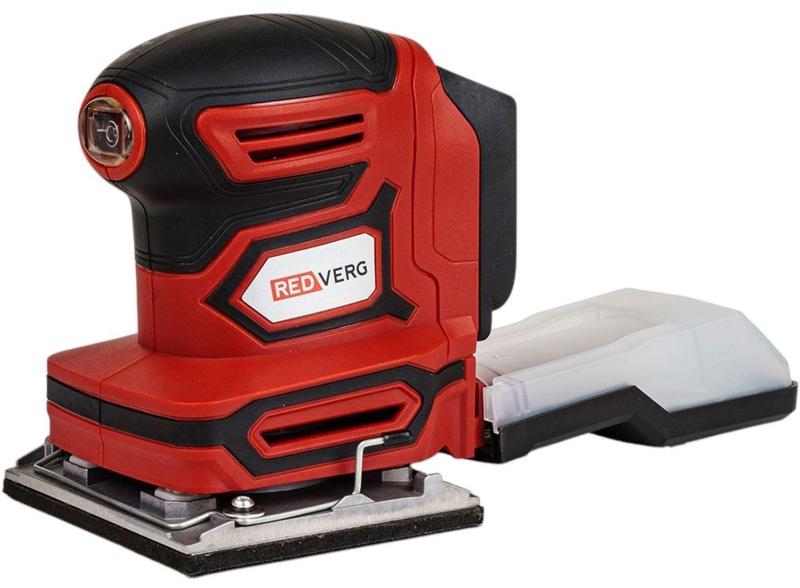 Шлифмашина плоско-шлифовальная аккум. REDVERG RD-SG18/U (без акк, без з/у)