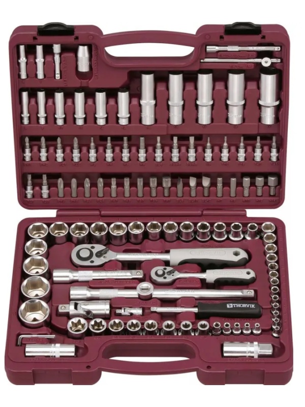 Набор инструмента универсальный 1/4, 1/2DR, 108 предметов TS108