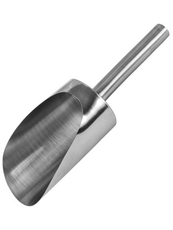 Стальной совок для муки «Проотель» (объем 350 мл.)