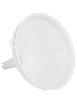 Воронка;полипроп.;D=20,H=20,L=20см;белый