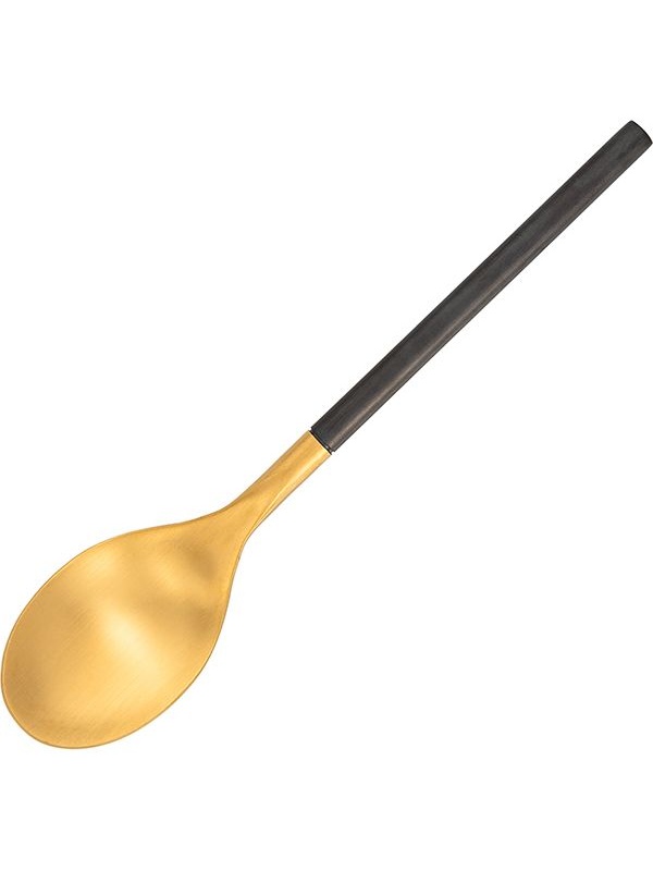 Чайная ложка «Дистрикт Блэк Голд Мэтт» - 14,5 см.