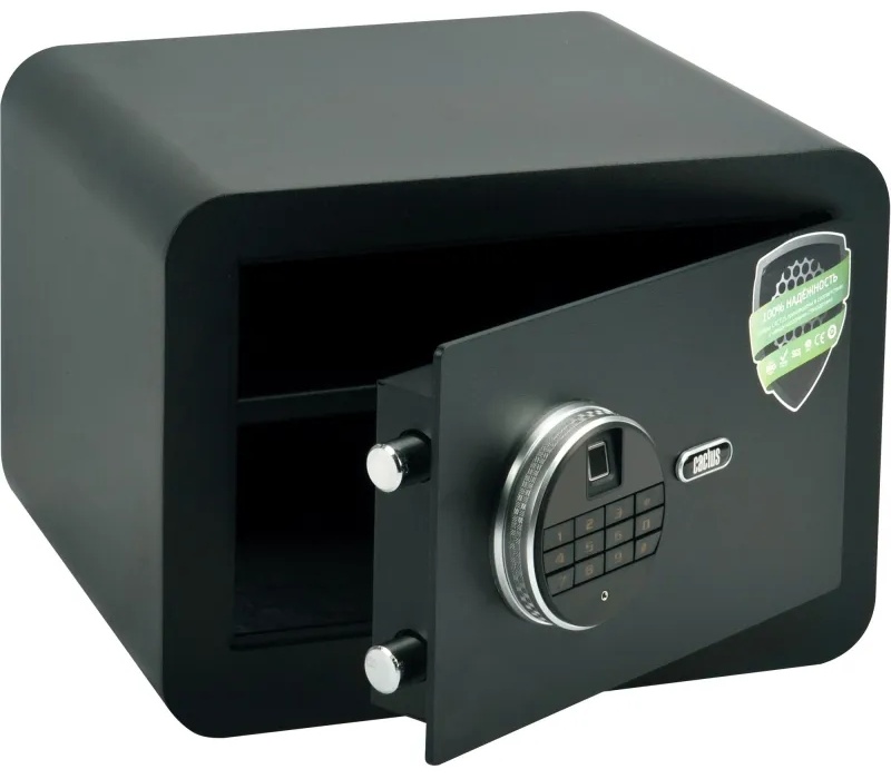 Сейф мебельный Cactus CS-SF-F25 черн,взломостойкий, э.замок, 250х350х300