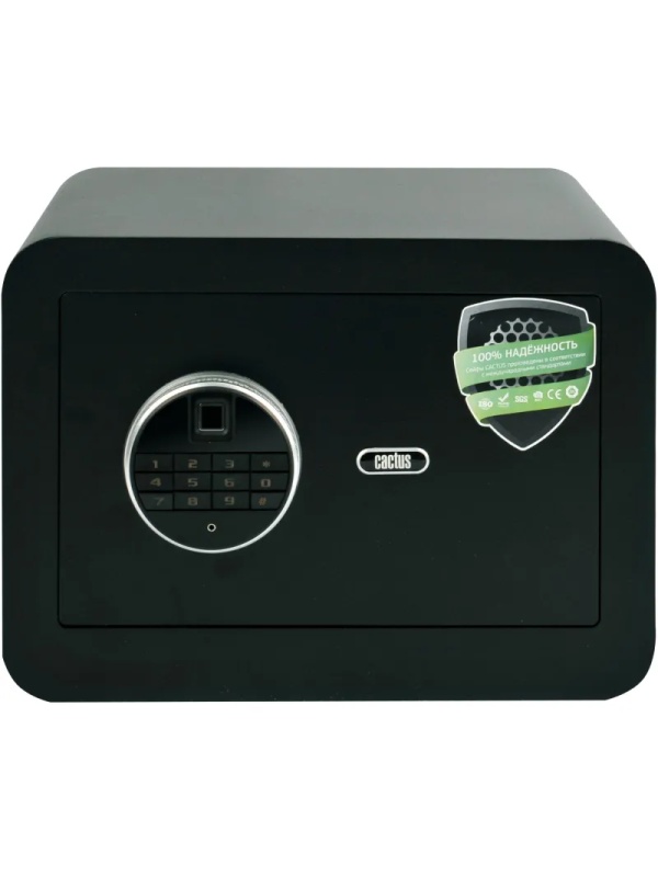 Сейф мебельный Cactus CS-SF-F25 черн,взломостойкий, э.замок, 250х350х300
