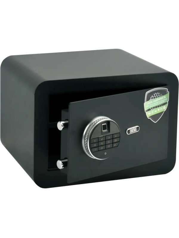 Сейф мебельный Cactus CS-SF-F25 черн,взломостойкий, э.замок, 250х350х300