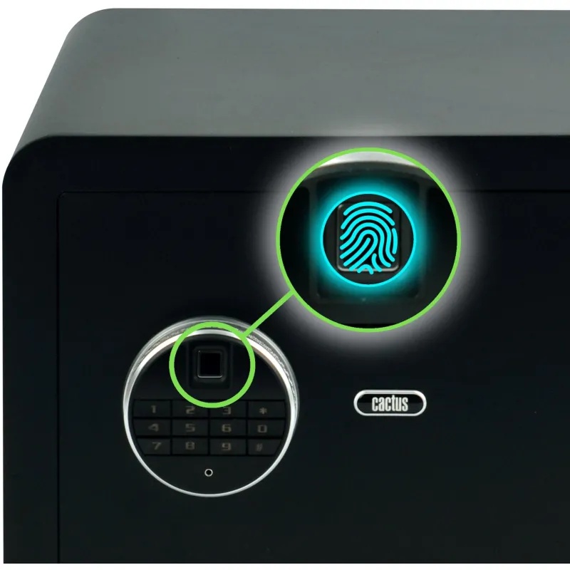 Сейф мебельный Cactus CS-SF-F30 черн,взломостойкий, э.замок, 300х420х350
