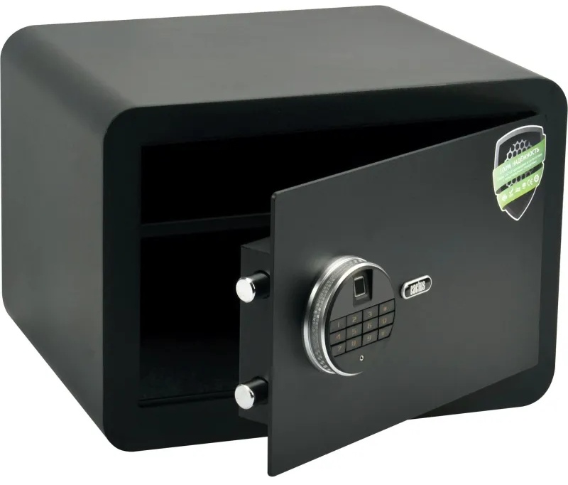 Сейф мебельный Cactus CS-SF-F30 черн,взломостойкий, э.замок, 300х420х350