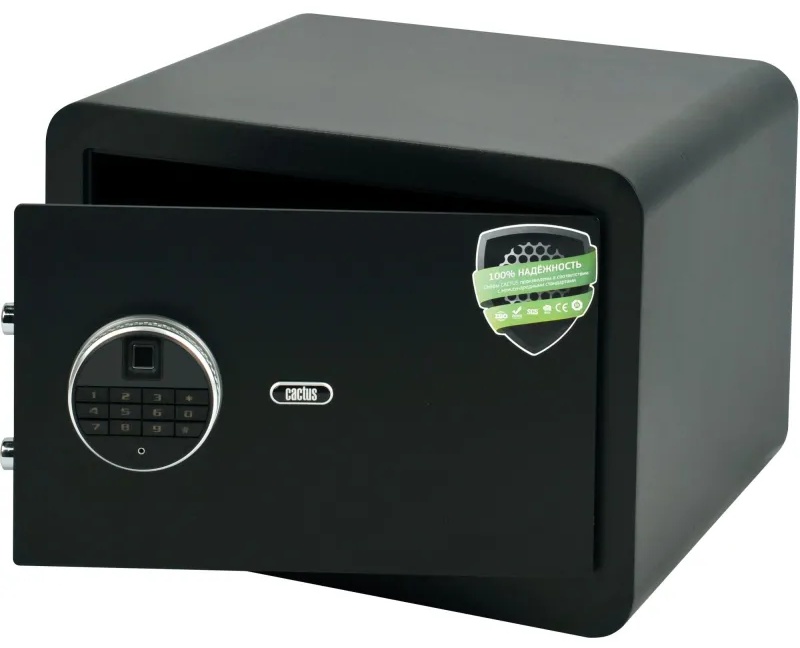 Сейф мебельный Cactus CS-SF-F30 черн,взломостойкий, э.замок, 300х420х350