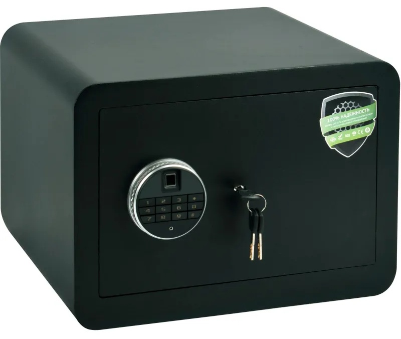 Сейф мебельный Cactus CS-SF-F30 черн,взломостойкий, э.замок, 300х420х350