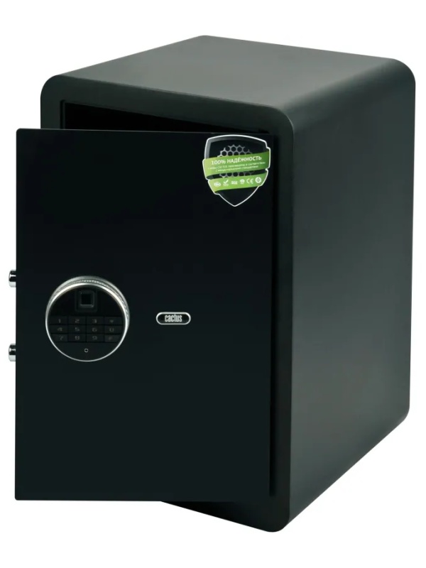 Сейф мебельный Cactus CS-SF-F50 черн,взломостойкий, э.замок, 500х350х350